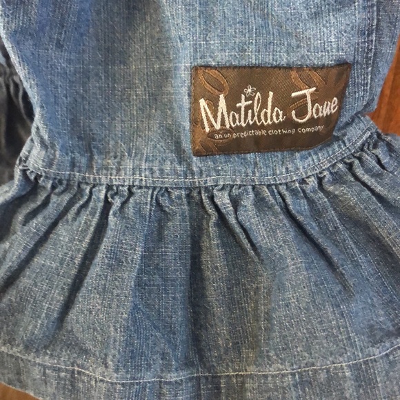 Matilda Jane denim ruffle - Picture 2 of 5